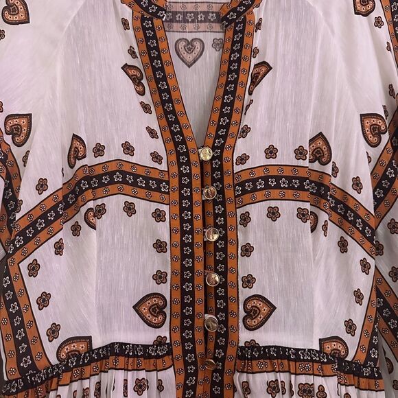 NYT SANDRO Ramata Linen & Silk Dress - Picture 9 of 10